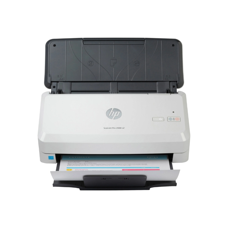 escáner de escritorio hp scanjet pro 2000 s2, 600p c alimen vertical usb 3.0